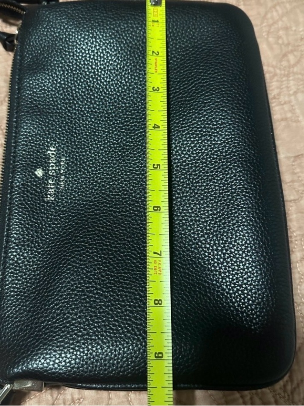 Kate Spade ♠️ Pebbled Leather Crossbody Pouch - Picture 8 of 9